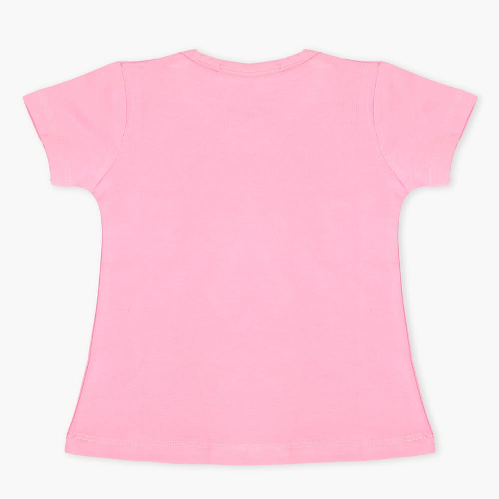 Girls T-Shirt - Pink, Girls T-Shirts, Chase Value, Chase Value