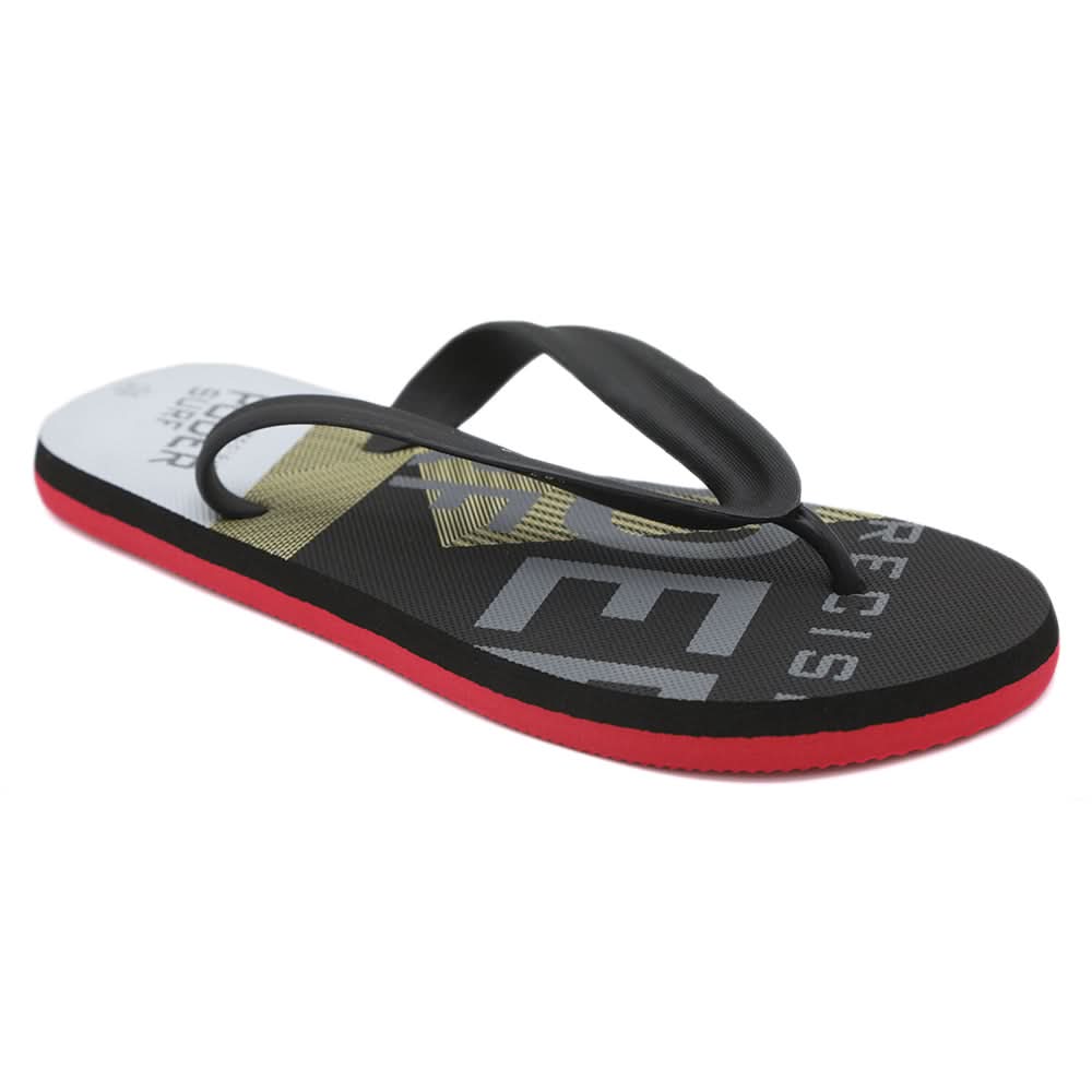 Men's Slippers  - Black, Men, Slippers, Chase Value, Chase Value