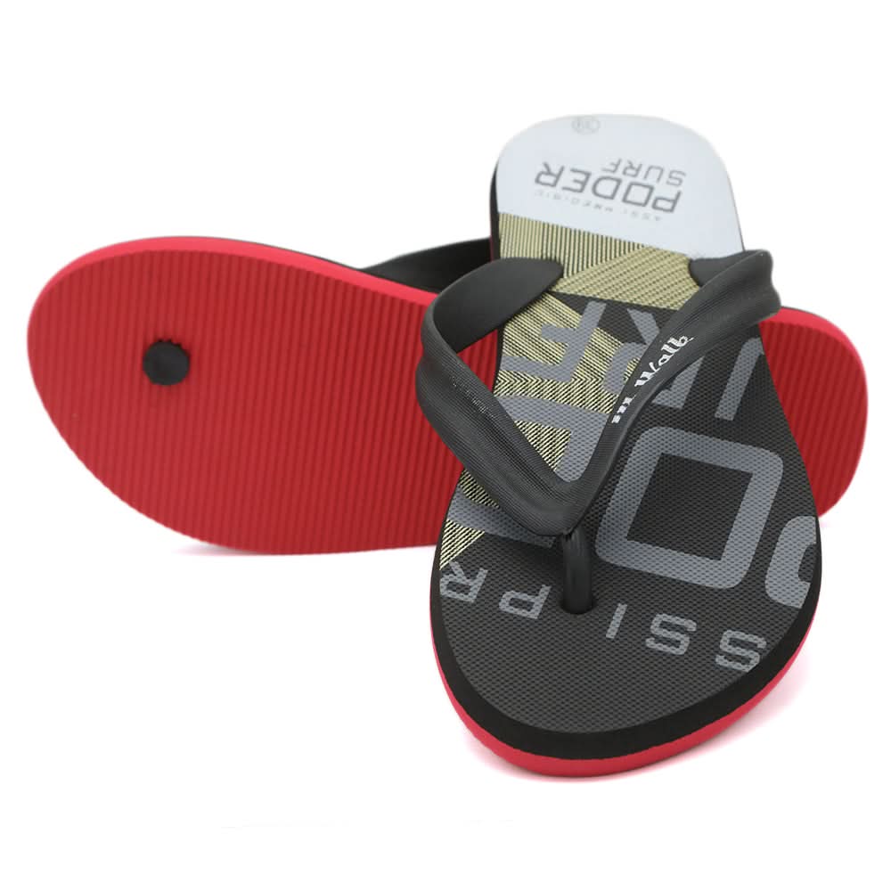 Men's Slippers  - Black, Men, Slippers, Chase Value, Chase Value