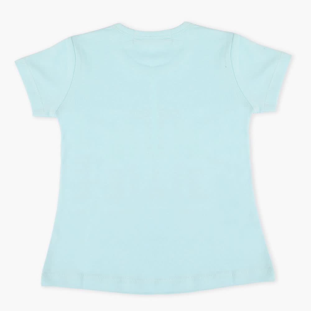 Girls T-Shirt - Light Blue, Girls T-Shirts, Chase Value, Chase Value
