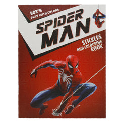 Sticker Coloring Lets Play With Color Spider Man, Coloring Books, Chase Value, Chase Value