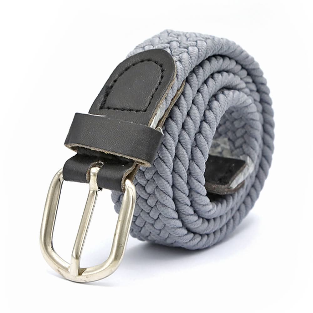 Boys Stretchable Belt - Light Grey, Boys Belts & Gallace, Chase Value, Chase Value