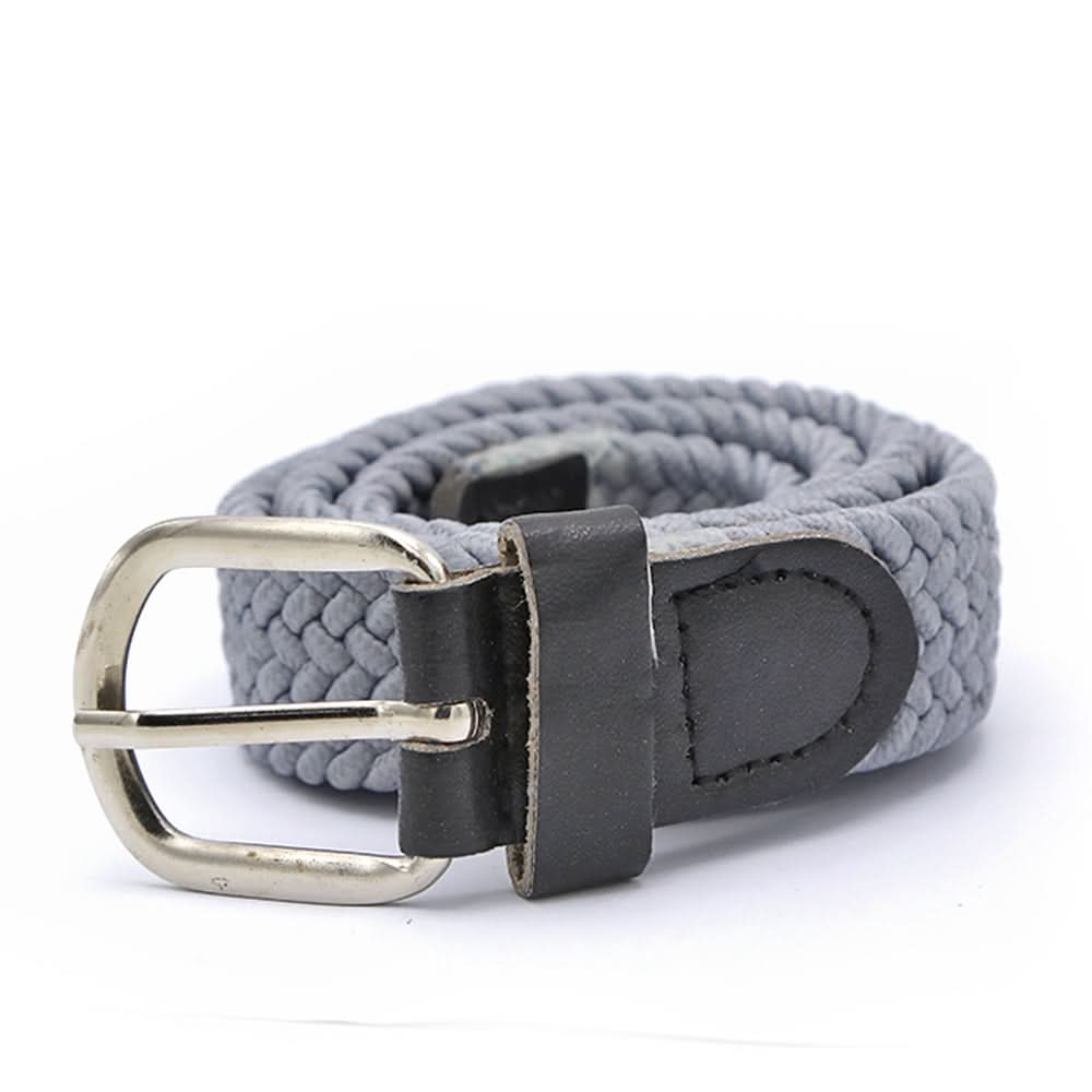 Boys Stretchable Belt - Light Grey, Boys Belts & Gallace, Chase Value, Chase Value