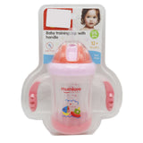 Mum Love Straw Cup With Handle 200ml C6226 - Pink, Kids, Feeding Supplies, Chase Value, Chase Value