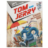 Sticker Coloring Lets Play With Color Tom & Jerry, Coloring Books, Chase Value, Chase Value