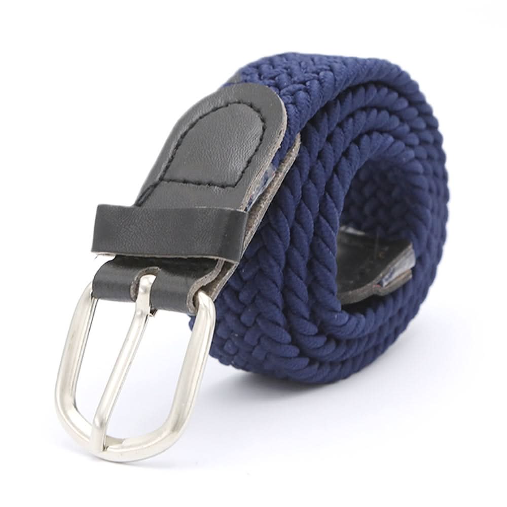 Boys Stretchable Belt - Navy Blue, Boys Belts & Gallace, Chase Value, Chase Value