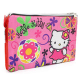 Pencil Pouch Three Zipper - Red, Pencil Boxes & Stationery Sets, Chase Value, Chase Value