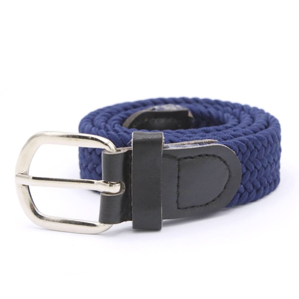 Boys Stretchable Belt - Navy Blue, Boys Belts & Gallace, Chase Value, Chase Value