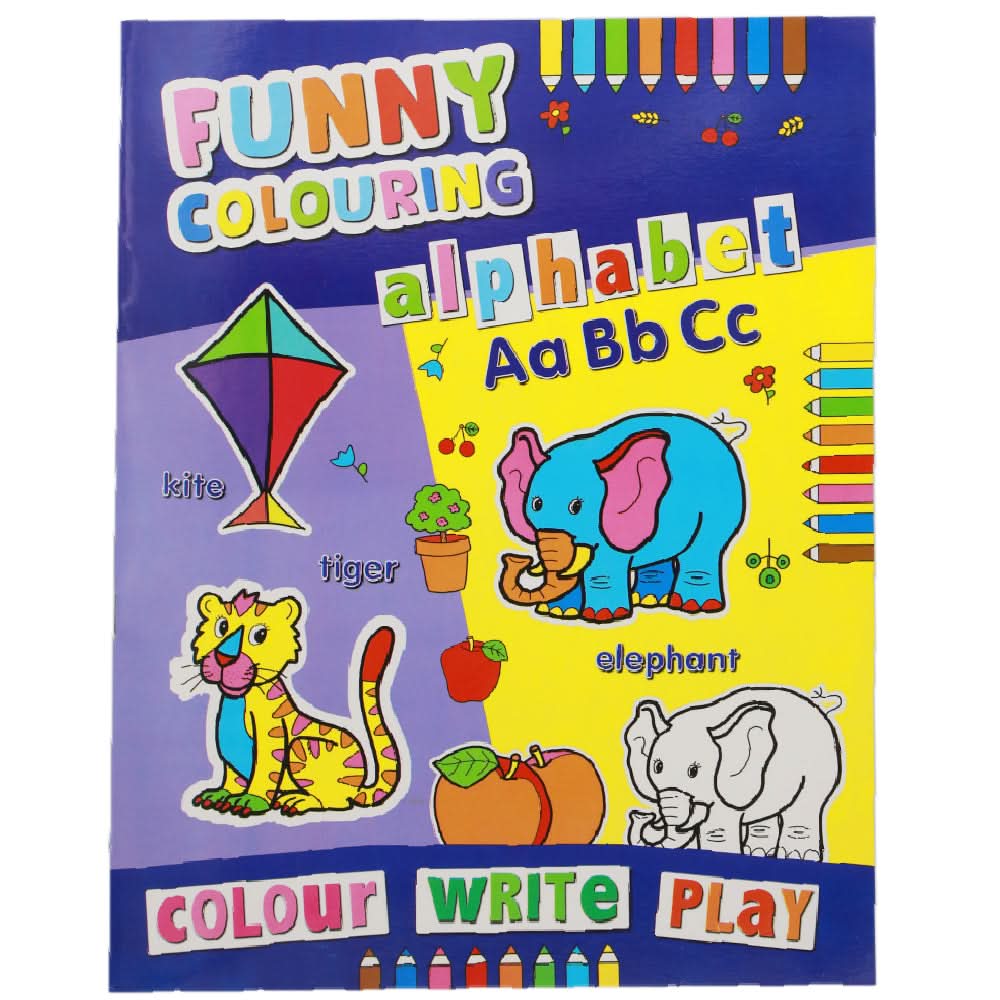 Coloring Book Alphabet, Coloring Books, Chase Value, Chase Value