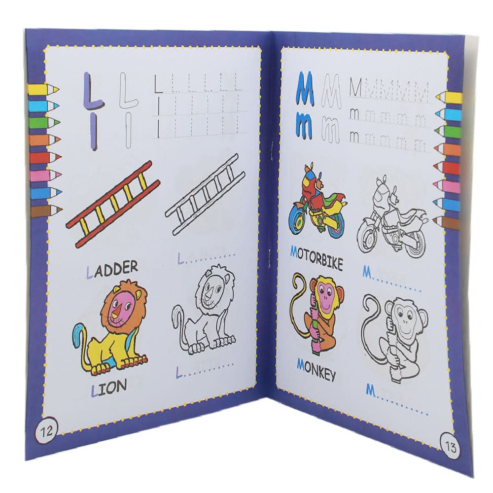 Coloring Book Alphabet, Coloring Books, Chase Value, Chase Value