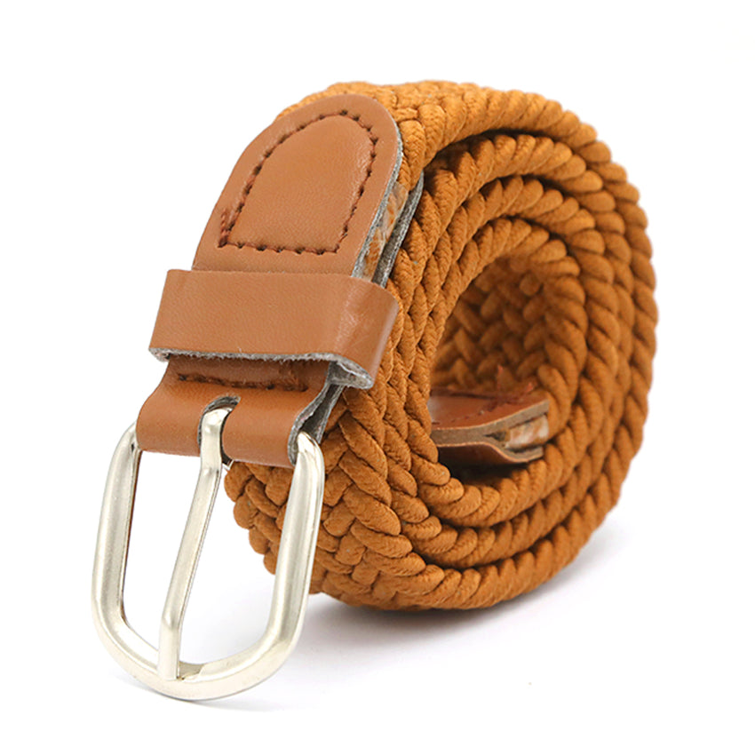 Boys Stretchable Belt - Brown, Boys Belts & Gallace, Chase Value, Chase Value