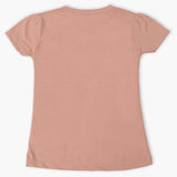 Girls Half Sleeves T-Shirt - Tea Pink, Girls T-Shirts, Chase Value, Chase Value