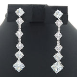 Zircon Earing - Silver, Women, Earrings & Tops, Chase Value, Chase Value