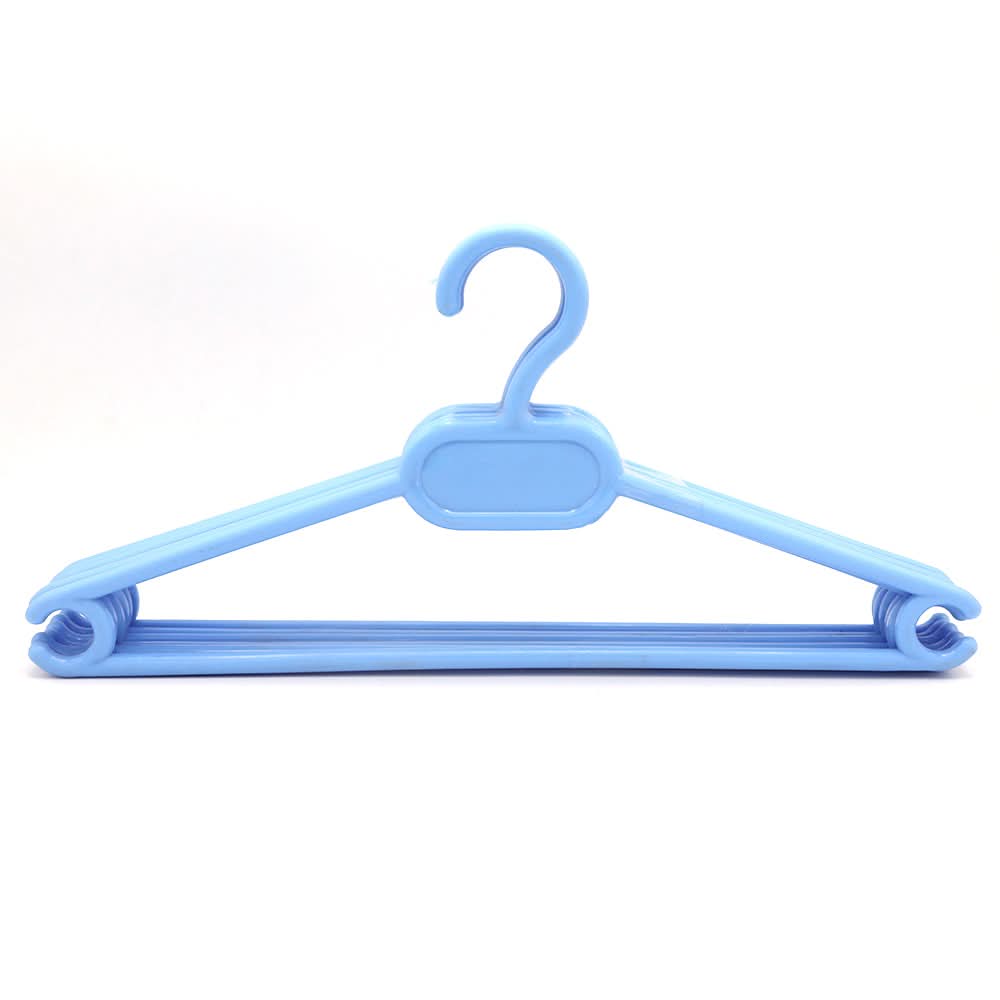 Baby Cloth Hanger 6 Pcs Set - Blue, Newborn Baby Accessories, Chase Value, Chase Value