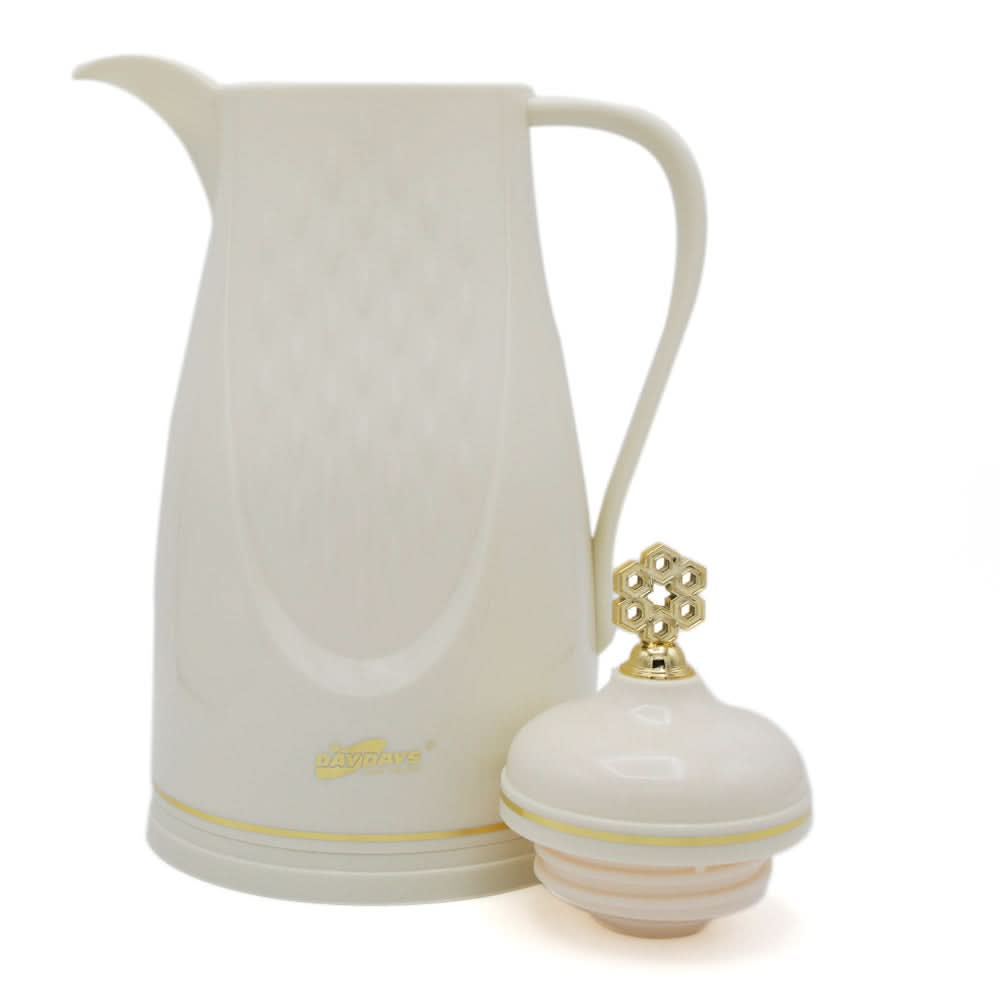Thermos 1Ltr - White, Thermos & Mug, Chase Value, Chase Value