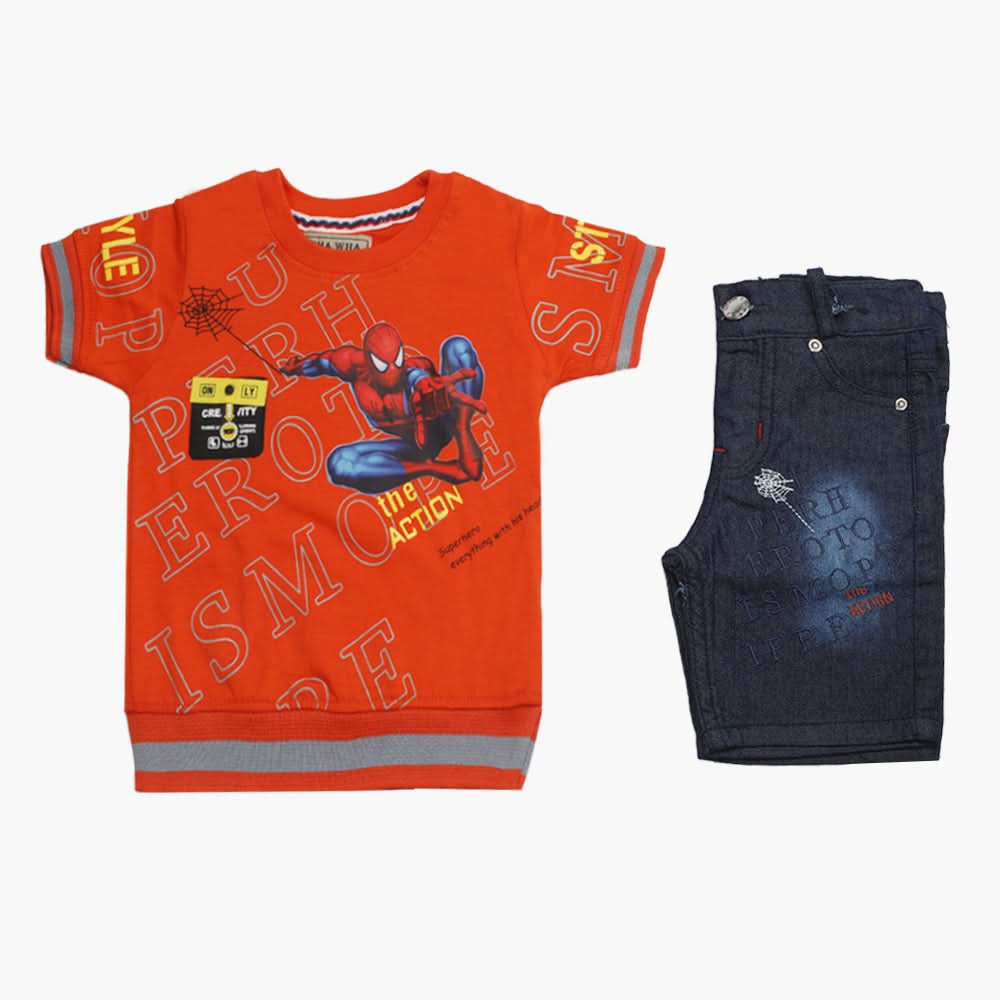 Boys Suit - Orange, Boys Sets & Suits, Chase Value, Chase Value