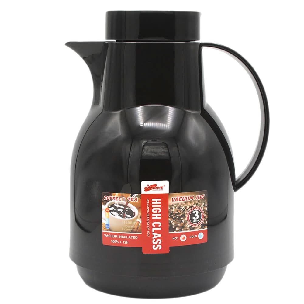 Vaccum Flask - Black, Thermos & Mug, Chase Value, Chase Value