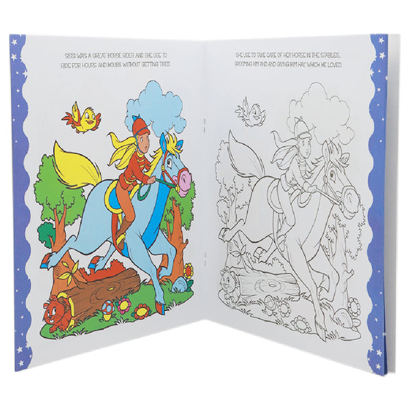Coloring Book The Princess Sissi, Coloring Books, Chase Value, Chase Value