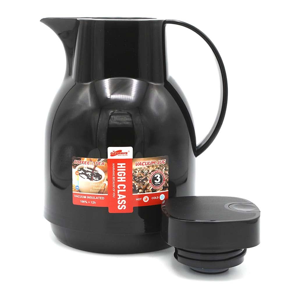 Vaccum Flask - Black, Thermos & Mug, Chase Value, Chase Value