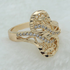 Xuping Ring - Golden, Women, Finger Rings, Chase Value, Chase Value