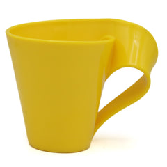 Al Burraq Wave Cafe Mug - Yellow, Home & Lifestyle, Glassware & Drinkware, Chase Value, Chase Value