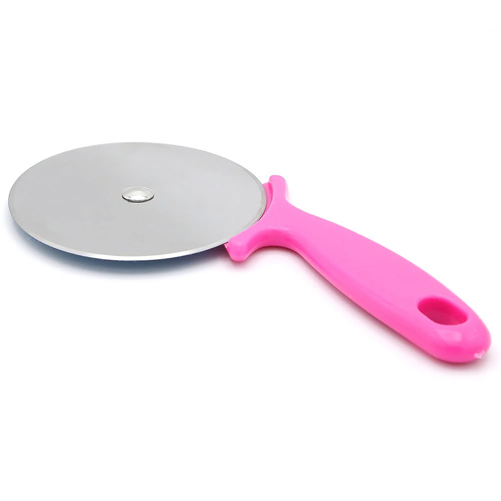 Pizza Cutter (A-69) - Pink, Home & Lifestyle, Kitchen Tools And Accessories, Chase Value, Chase Value