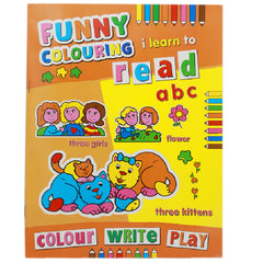 Coloring Book I Learn To Read 1, Coloring Books, Chase Value, Chase Value