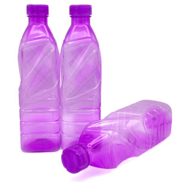 Water Bottle Pack Of 3 - Purple, Home & Lifestyle, Glassware & Drinkware, Chase Value, Chase Value