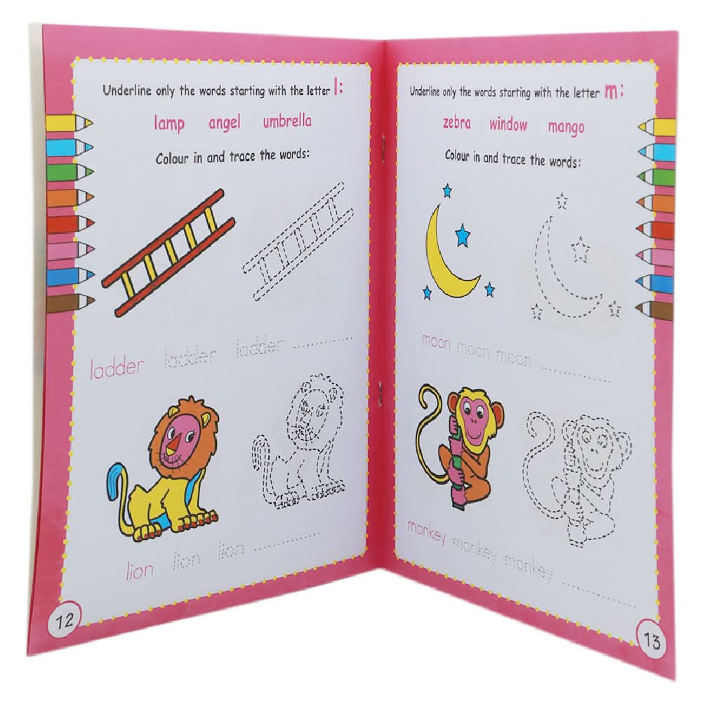 Coloring Book  I Learn To Write, Coloring Books, Chase Value, Chase Value