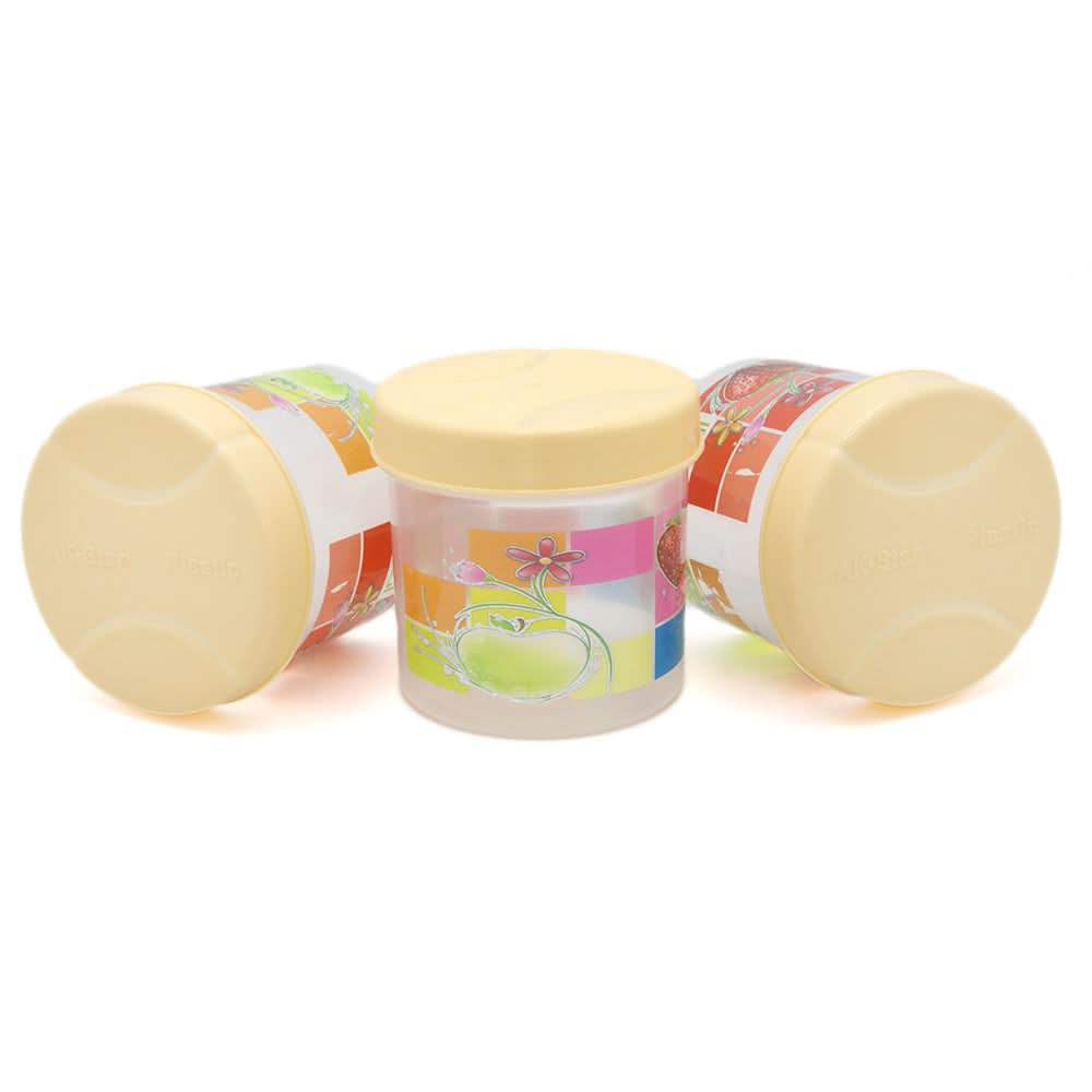 Jar Small Net 3Pcs - Peach, Home & Lifestyle, Storage Boxes, Chase Value, Chase Value