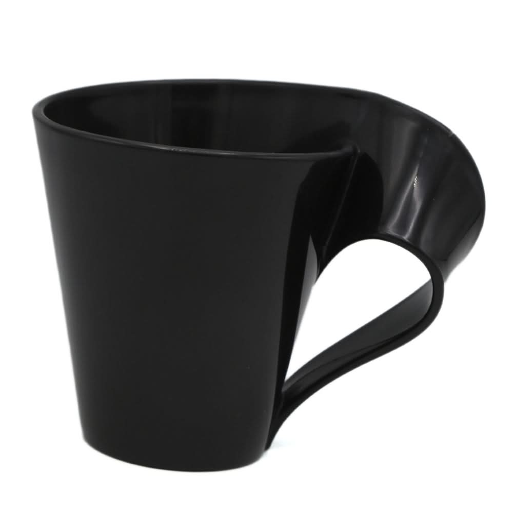 Al Burraq Wave Cafe Mug - Black, Home & Lifestyle, Glassware & Drinkware, Chase Value, Chase Value
