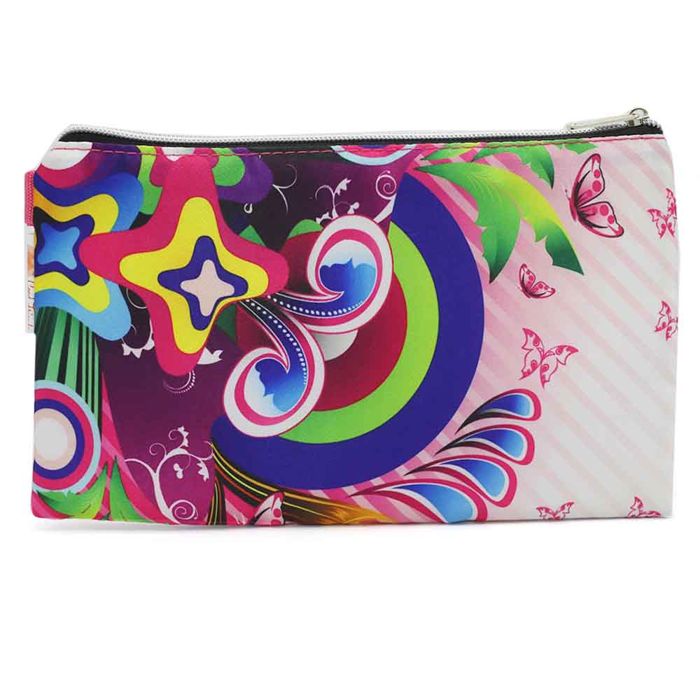 Pencil Pouch One Zipper - Pink, Pencil Boxes & Stationery Sets, Chase Value, Chase Value