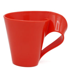 Al Burraq Wave Cafe Mug - Red, Home & Lifestyle, Glassware & Drinkware, Chase Value, Chase Value