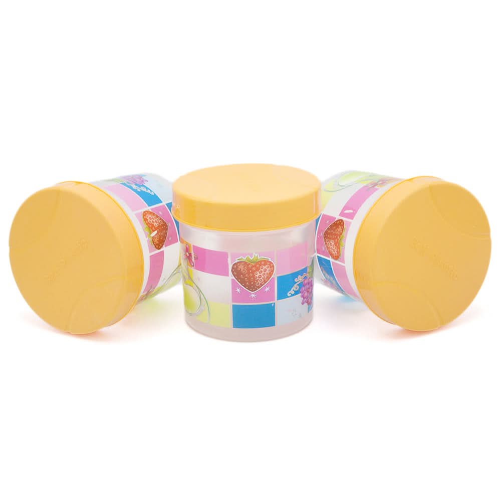 Jar Small Net 3Pcs - Peach, Home & Lifestyle, Storage Boxes, Chase Value, Chase Value