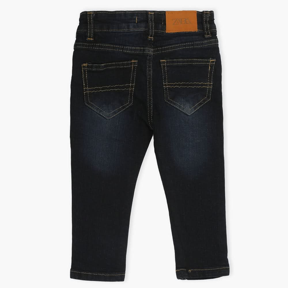 Boys Denim Pant - Navy Blue, Boys Pants, Chase Value, Chase Value