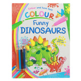 Coloring Book Funny Dinosaurs, Coloring Books, Chase Value, Chase Value