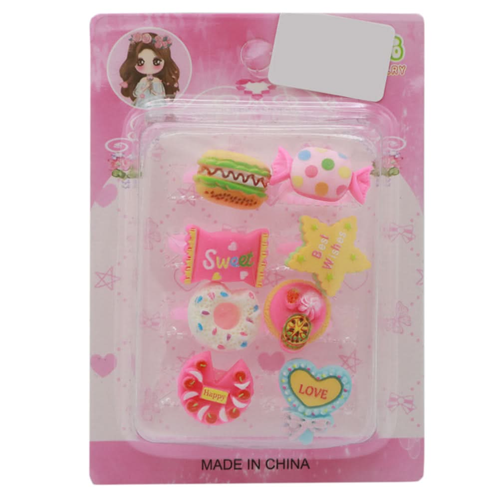 Children Ring Card - A, Girls Finger Rings, Chase Value, Chase Value