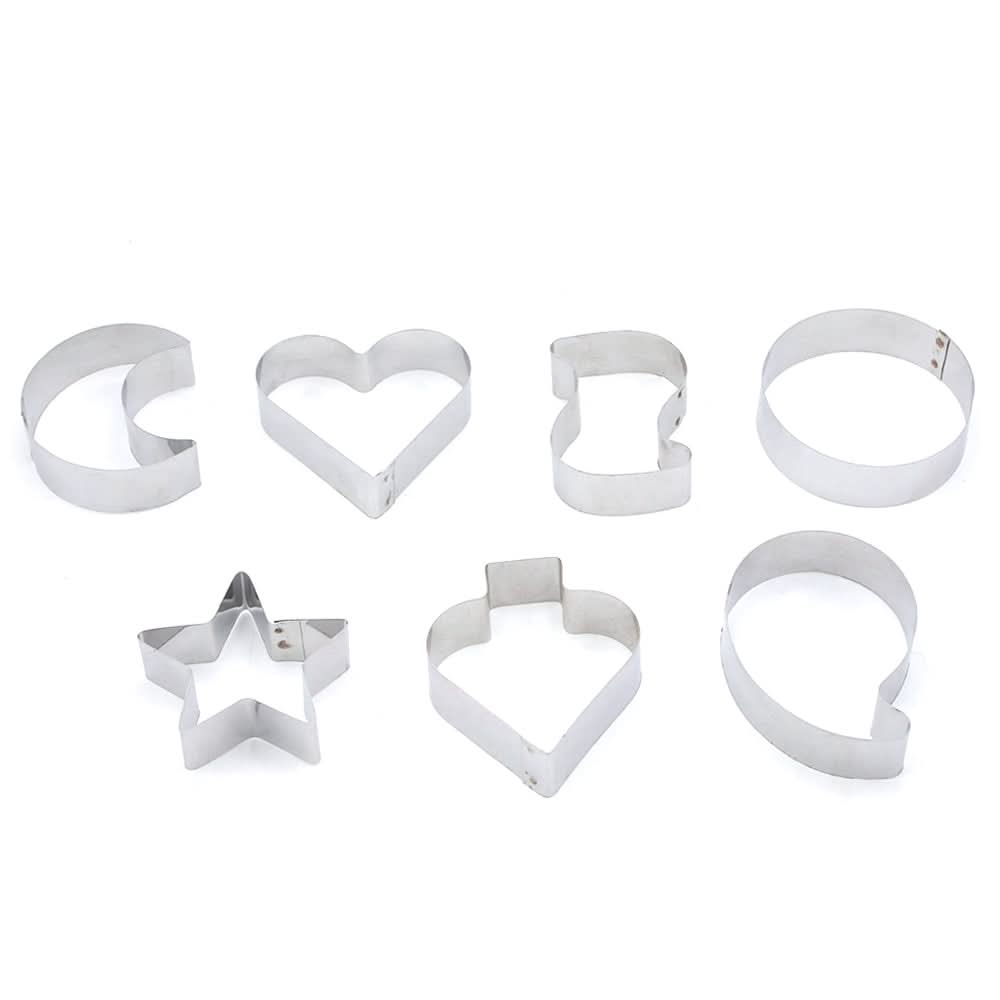 Cookie Cutter Steel 7Pcs - Large, Home & Lifestyle, Kitchen Tools And Accessories, Chase Value, Chase Value