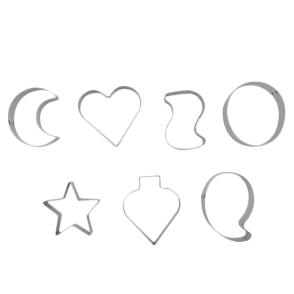 Cookie Cutter Steel 7Pcs - Large, Home & Lifestyle, Kitchen Tools And Accessories, Chase Value, Chase Value