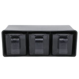 Spice Box 3 Pcs - Grey, Home & Lifestyle, Storage Boxes, Chase Value, Chase Value