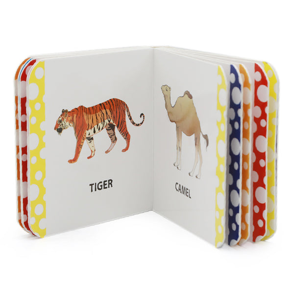 Learning Book Mini Board Animal - Brown, Educational Books, Chase Value, Chase Value