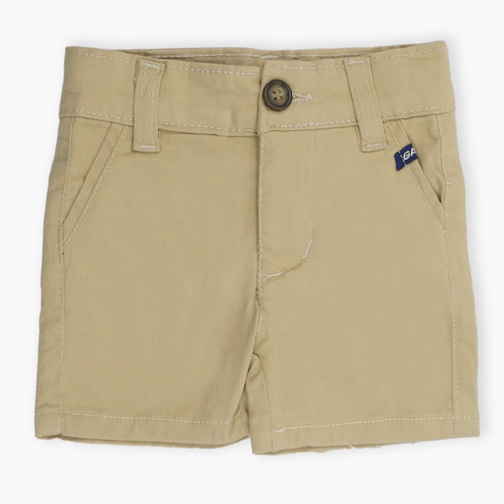 Boys Cotton Short - Beige, Boys Pants, Chase Value, Chase Value