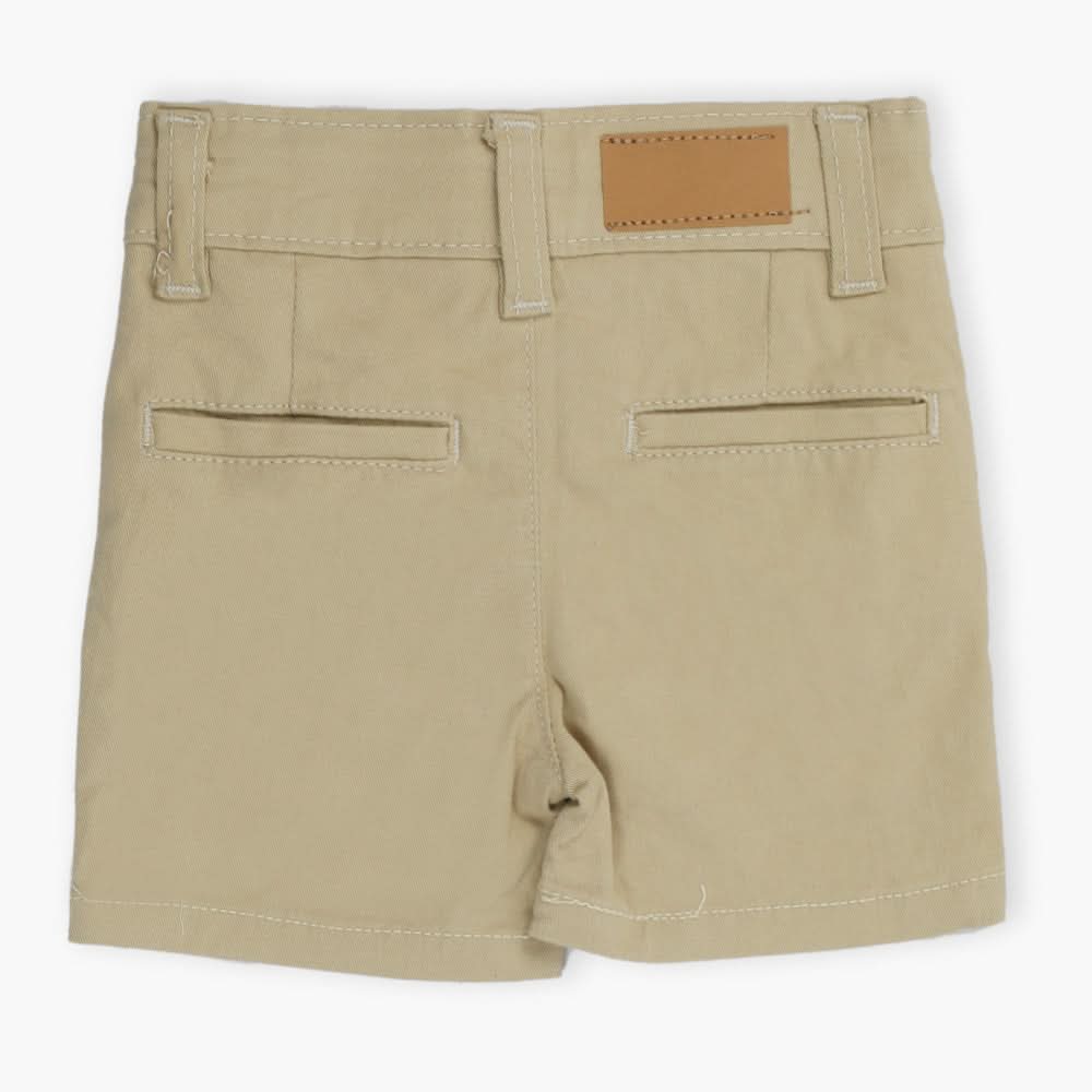 Boys Cotton Short - Beige, Boys Pants, Chase Value, Chase Value