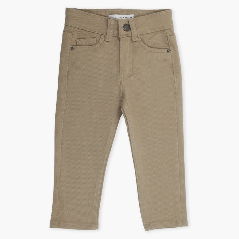 Boys Cotton Pant - Beige, Boys Pants, Chase Value, Chase Value