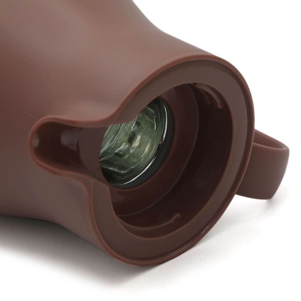 Flask 1Ltr - Brown, Thermos & Mug, Chase Value, Chase Value