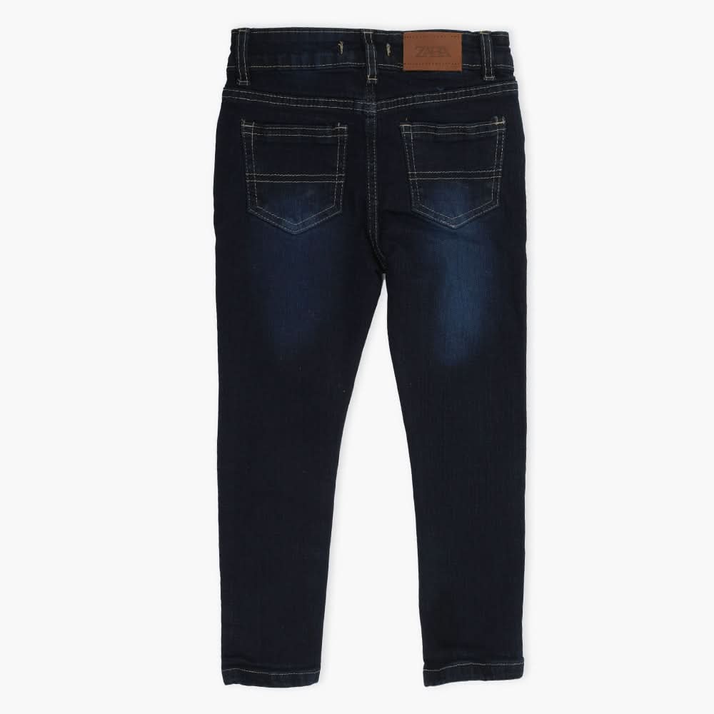 Boys Denim Pant - Navy Blue, Boys Pants, Chase Value, Chase Value