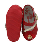 Newborn Girls Fur Pumps - Red, Kids, NB Shoes And Socks, Chase Value, Chase Value