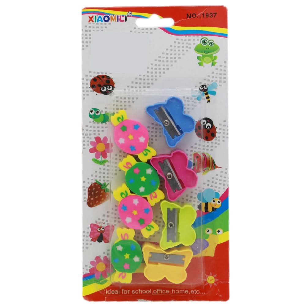 Sharpner And Eraser, Pencil Boxes & Stationery Sets, Chase Value, Chase Value