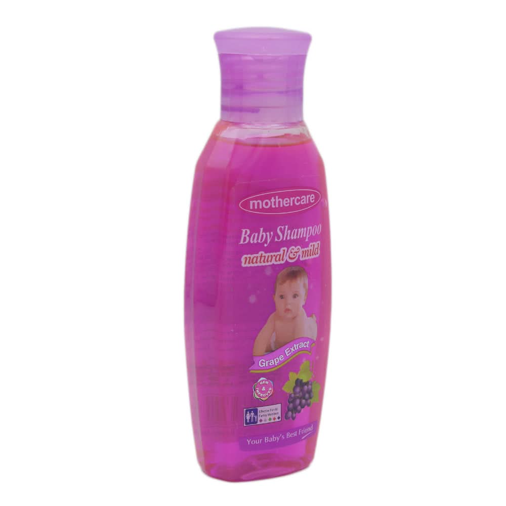 Mother Care Baby Shampoo - Grape (R) 110ml - Grape Extract, Beauty & Personal Care, Shampoo & Conditioner, Mother Care, Chase Value