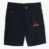 Boys Cotton Short - Navy Blue, Boys Pants, Chase Value, Chase Value